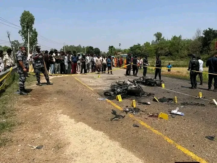 महोत्तरीमा दुई मोटरसाइकल ठोक्किँदा आगलागी: तीन विद्यार्थीको मृत्यु, तीन गम्भीर घाइते